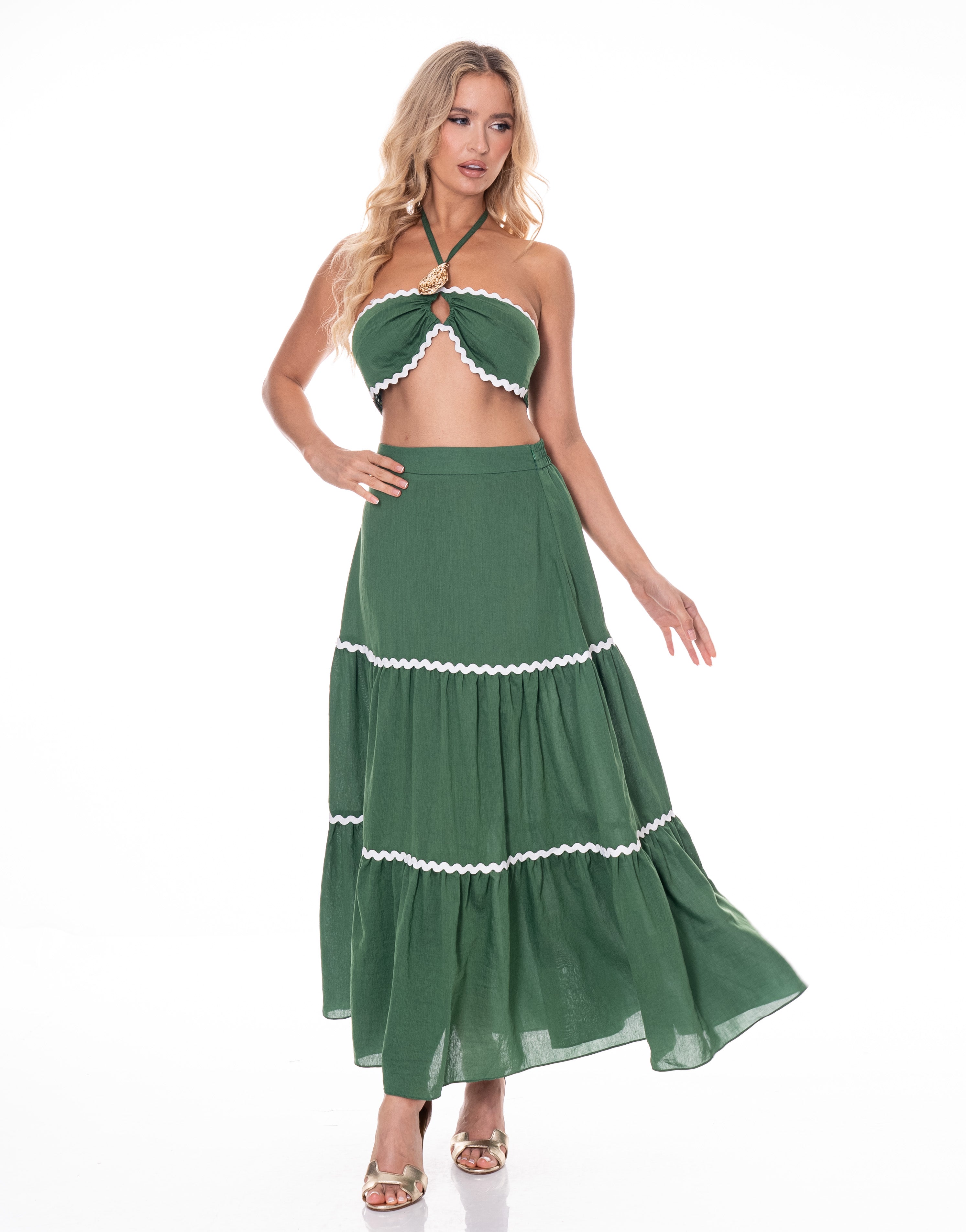 SET6059-SKIRT SET