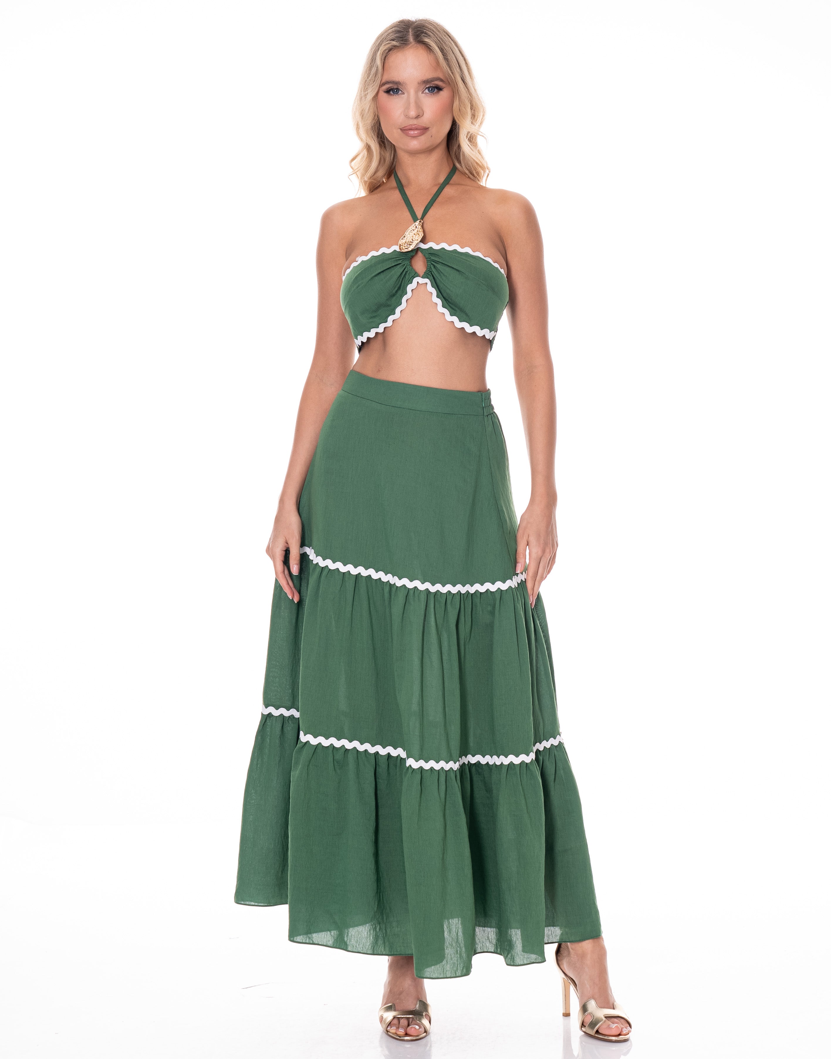 SET6059-SKIRT SET